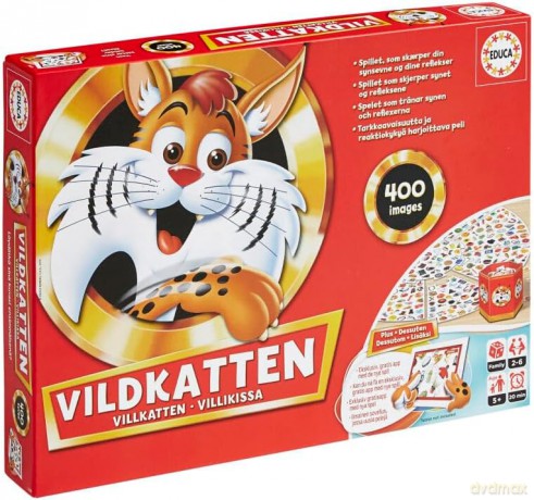 Educa - Vildkatten - 300 (Danish) (016438) [GRA PLANSZOWA]