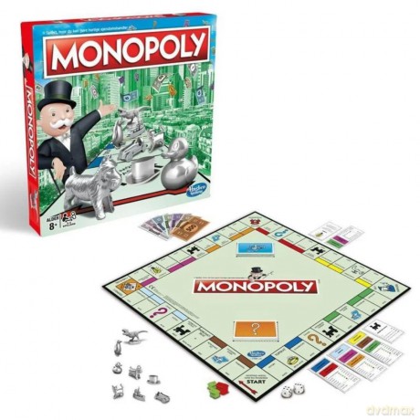 Hasbro - Monopoly Classic (DK) (C1009108) [GRA PLANSZOWA]