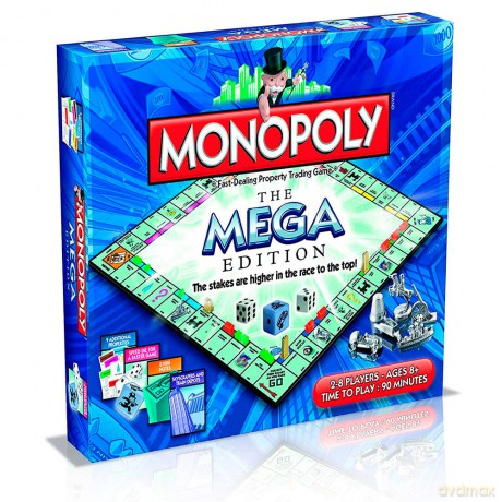 Monopoly - Mega (2017 Edition) (EN) (WIN0245) [GRA PLANSZOWA]