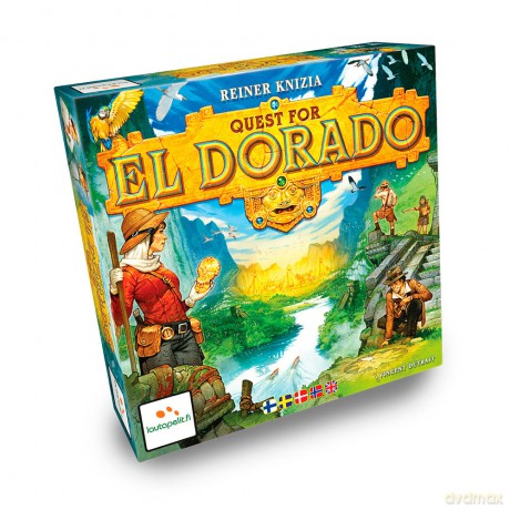 Quest for El Dorado (Nordic+EN) (LPFI7465) [GRA PLANSZOWA]