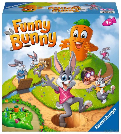 RAVENSBURGER Funny Bunny Deluxe (10620875) [GRA PLANSZOWA]
