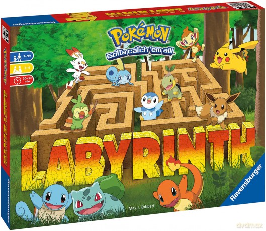 RAVENSBURGER Labyrinth Pokemon (10827037) [GRA PLANSZOWA]