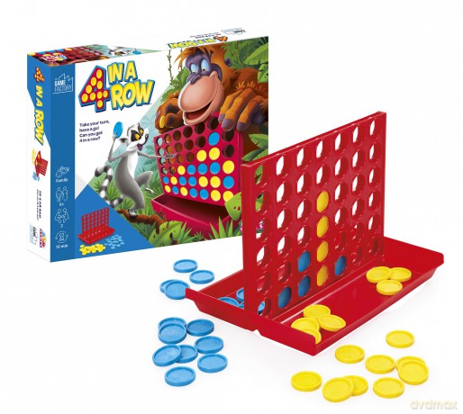 The Game Factory - 4 in a Row (207004) [GRA PLANSZOWA]