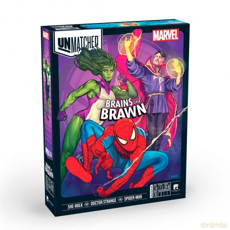 Unmatched Marvel - Brains and Brawn (EN) [GRA PLANSZOWA]