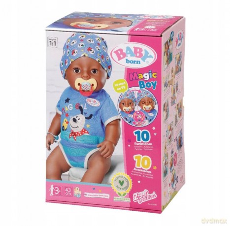 BABY Born - Magic Boy with brown eyes 43cm (831656)