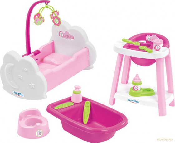 Ecoiffier - 3-in-1 Nursery set (I-2888)