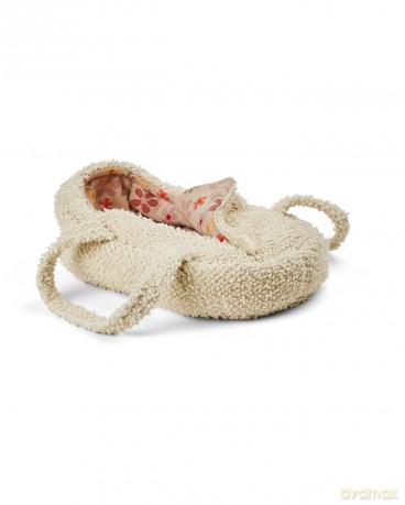 Smallstuff - Doll carrier, Off. White BouclŠ