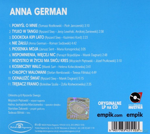 Anna German: Anna German (digipack) [CD]