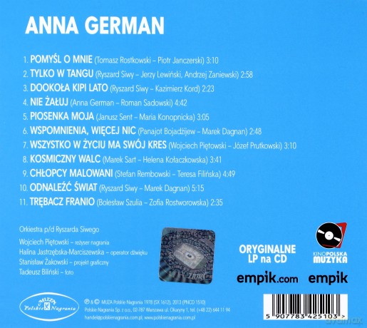 Anna German: Anna German (digipack) [CD]