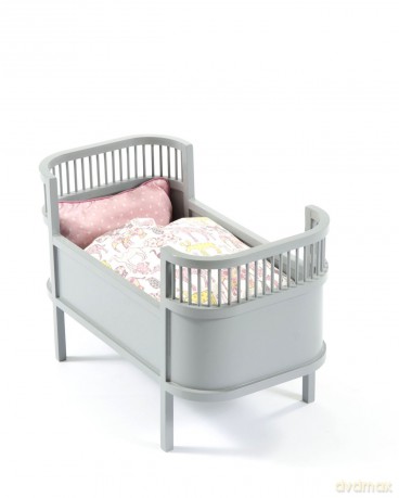 Smallstuff - Rosaline Doll Bed - Grey (51000-09)