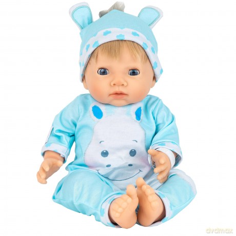 Tiny Treasure - Blond haired Doll Hippo outfit (30268)