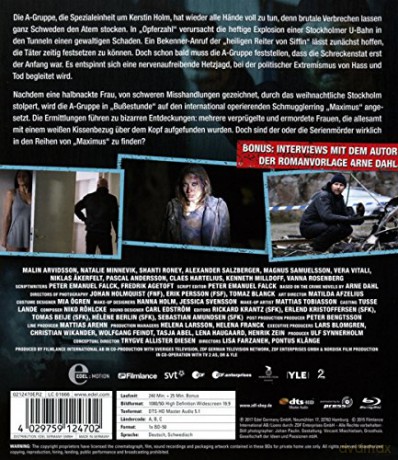 Arne Dahl Vol. 4 [Blu-Ray]