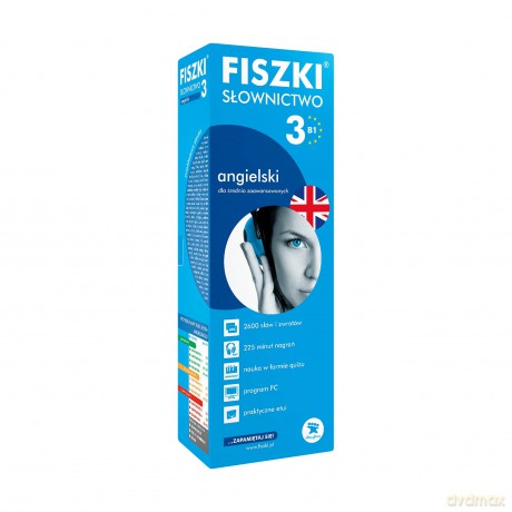 Fiszki Słownictwo Angielski 3 B1 Dla Średnio Zaawansowanych (TW) [KSIĄŻKA]