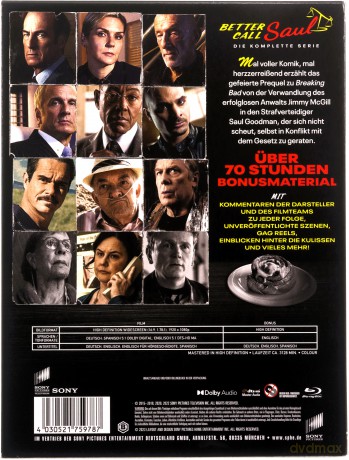 Better Call Saul: The Complete Series (Zadzwoń do Saula) [BOX] [19xBlu-Ray]