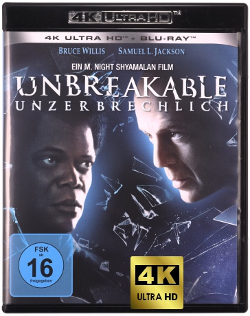 Unbreakable (Niezniszczalny) [Blu-Ray 4K]+[Blu-Ray]
