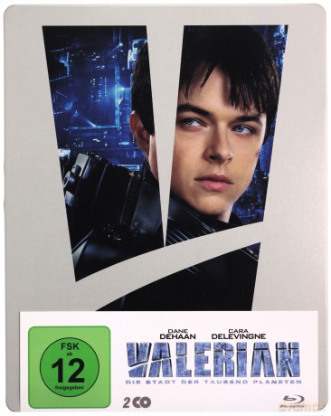 Valerian and the City of a Thousand Planets (Valerian i miasto tysiąca planet) (steelbook) [Blu-Ray]
