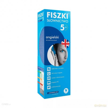 Fiszki Słownictwo Angielski 5 C1 Dla Zaawansowanych (TW) [KSIĄŻKA]