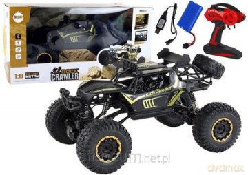 Auto terenowe R/C czarne 1:8 2.4G