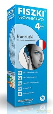 Fiszki Słownictwo Francuski 4 B2 Dla Średnio Zaawansowanych (TW) [KSIĄŻKA]