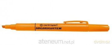 Cienki zakreślacz Highlighter pomarańczowy