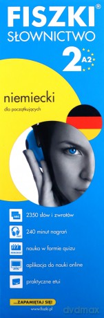 Fiszki Słownictwo Niemiecki 2 A2 Dla Początkujących (TW) [KSIĄŻKA]