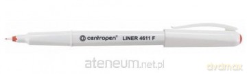 Cienkopis Liner F czerwony