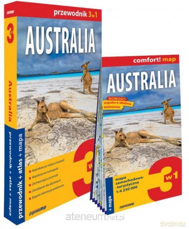 Comfort! map Australia 3w1 - Antoni Cichy [KSIĄŻKA]