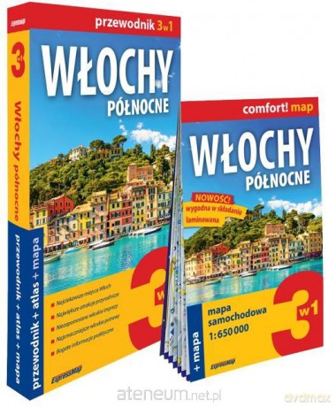 Comfort! map Włochy Północne 3w1 - Marta Stebel, Kamila Kowalska [KSIĄŻKA]