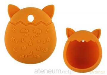 Etui case na Tamagotchi silikonowy pomarańczowy [GRA]