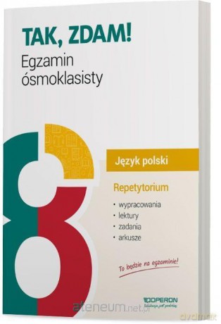 Język pol. SP 8 repetytorium. Egzamin 8 kl [KSIĄŻKA]