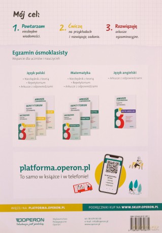 Język pol. SP 8 repetytorium. Egzamin 8 kl [KSIĄŻKA]