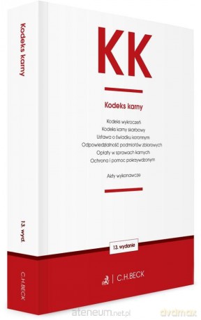 KK. Kodeks karny oraz ustawy towarzyszące w.13 [KSIĄŻKA]