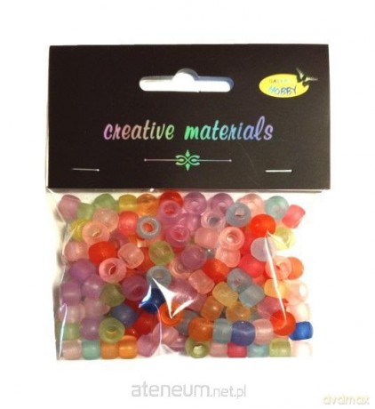 Koraliki 6mm 35g 150szt MIX