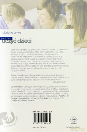 Jak Dobrze Uczyć Dzieci - Madeline Levine [KSIĄŻKA]
