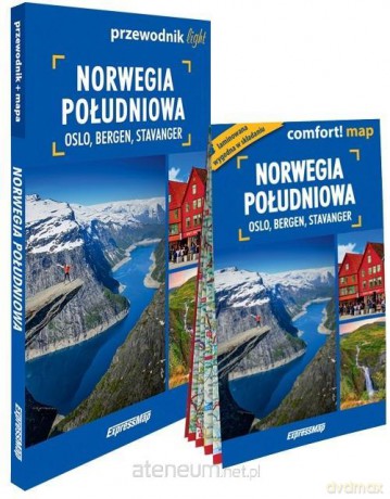 Norwegia light: przewodnik + mapa - Tomasz Duda [KSIĄŻKA]