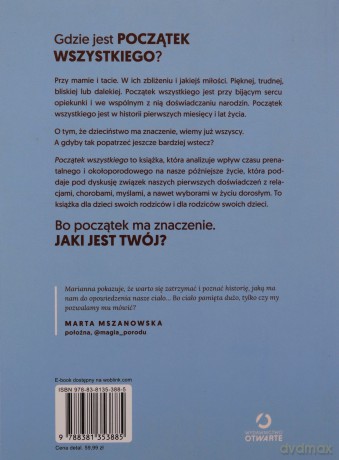 Początek wszystkiego - Marianna Gierszewska [KSIĄŻKA]