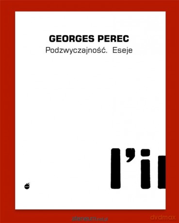 Podzwyczajność - Georges Pereca [KSIĄŻKA]