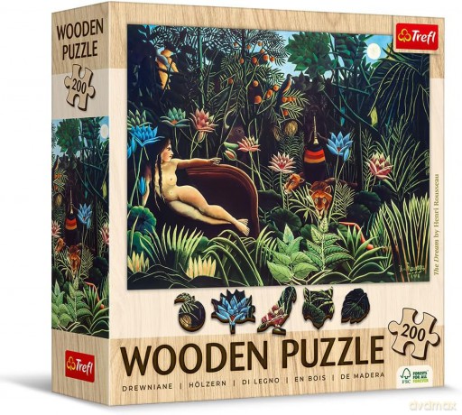 Puzzle drewniane 200 el. Sen Henri Rousseau [PUZZLE]