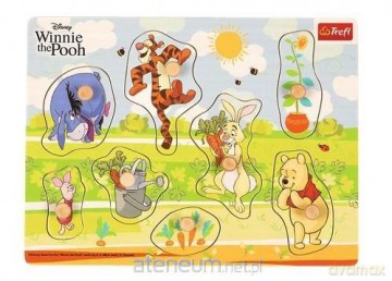Puzzle medium drewniane - Winnie The Pooh
