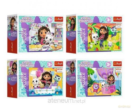 Puzzle miniMaxi Kolorowy dzień Gabby [PUZZLE]