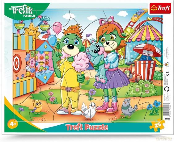 Puzzle ramkowe 25 Rodzinny dzień [PUZZLE]