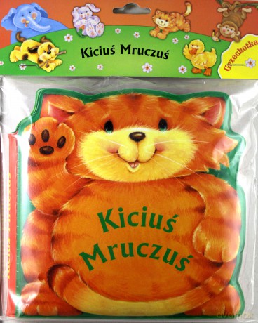 Kiciuś Mruczuś Książeczka Kąpielowa [KSIĄŻKA]
