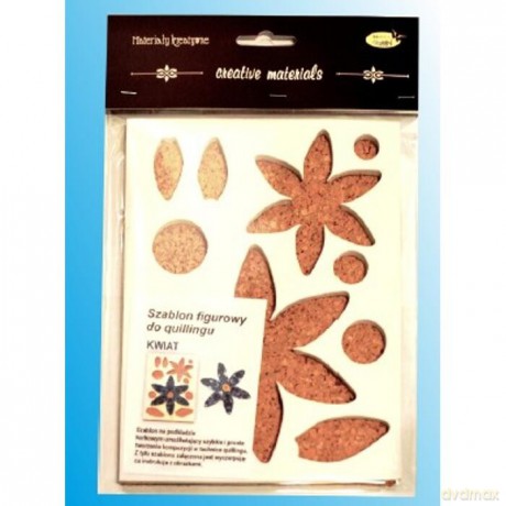 Szablon figurowy do quillingu 14.5x19cm
