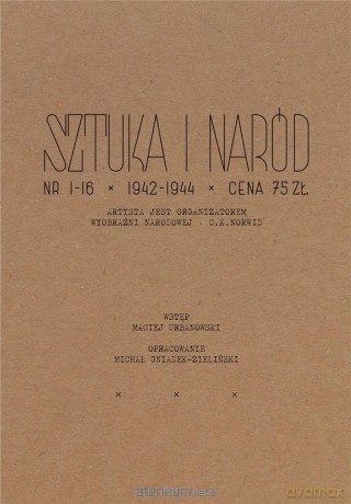 Sztuka i Naród (1942-1944) [KSIĄŻKA]