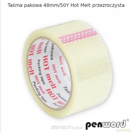 Taśma pakowa przezroczysta 48mmx46m (6szt)