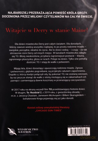 To (wydanie filmowe) - Stephen King [KSIĄŻKA]