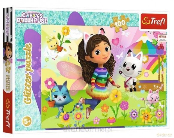 TREFL 100 el. el. Glitter Brokatowa Gabby [PUZZLE]