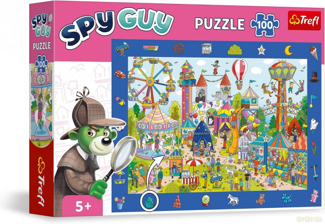 TREFL 100 el. el. Obserwacyjne - Spy Guy Miasteczko [PUZZLE]