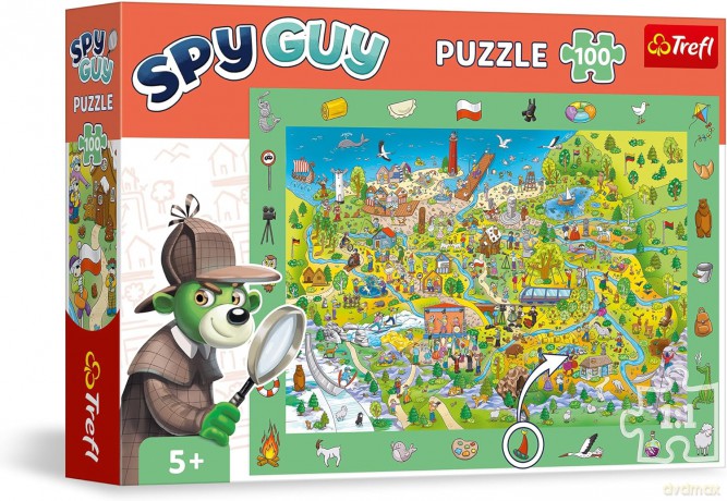 TREFL 100 el. el. Obserwacyjne - Spy Guy Polska [PUZZLE]