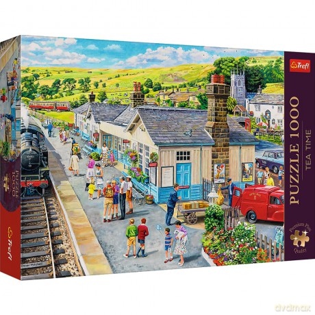 TREFL 1000 el. el. Dworzec kolejowy [PUZZLE]